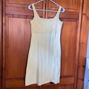 Women’s Athleta Tank Top Dress with Embroidery Size Small